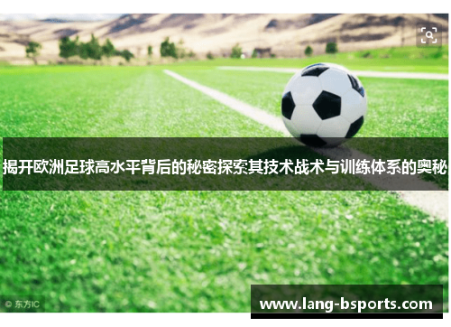 揭开欧洲足球高水平背后的秘密探索其技术战术与训练体系的奥秘